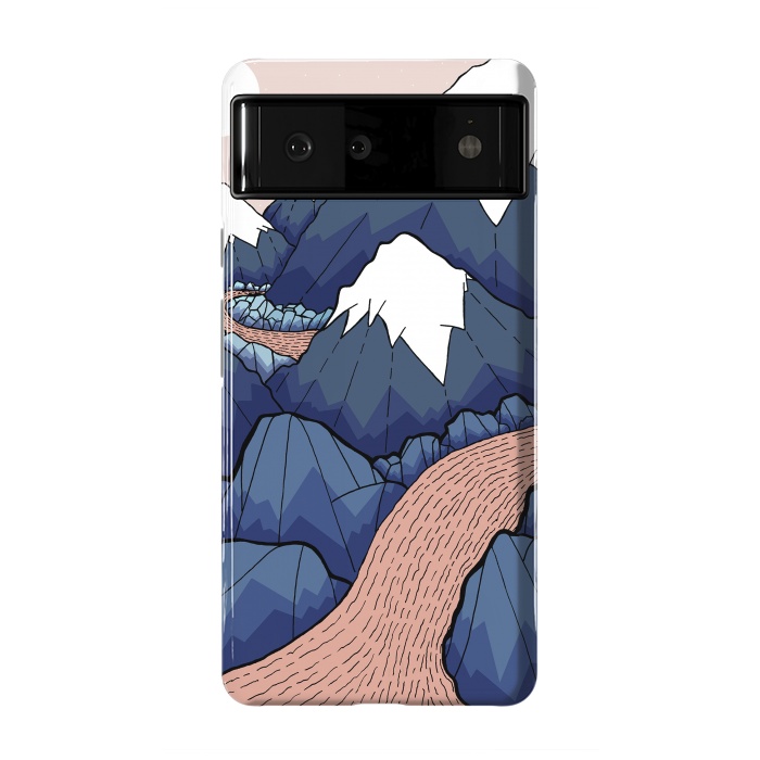Pixel 6 StrongFit The twisting river in the mountains by Steve Wade (Swade)