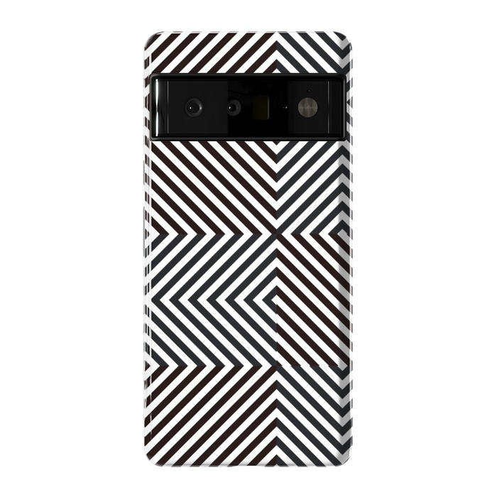 Pixel 6 Pro StrongFit Crossing Diagonal Stripes by TMSarts
