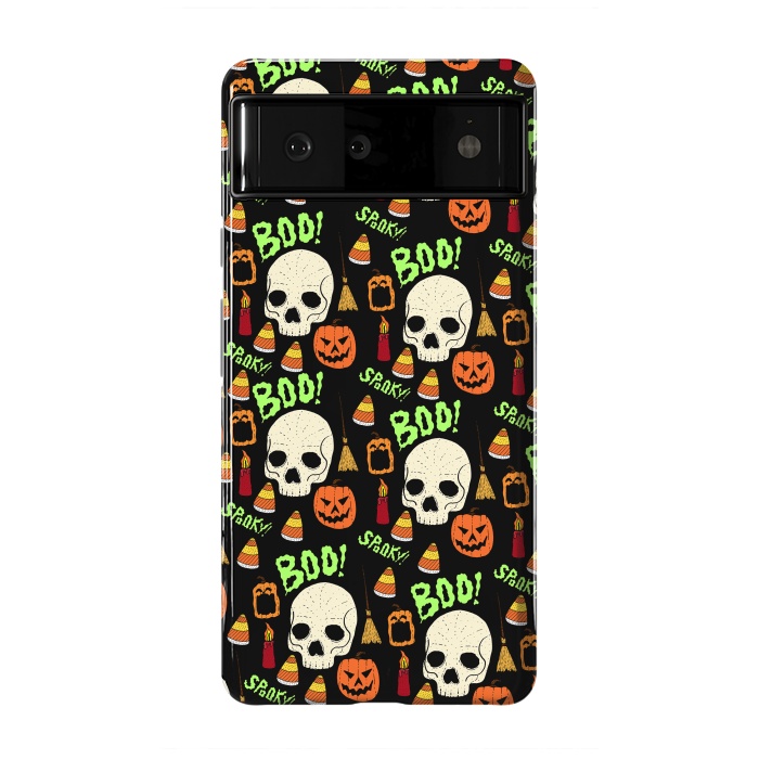 Pixel 6 StrongFit Halloween pattern by Steve Wade (Swade)