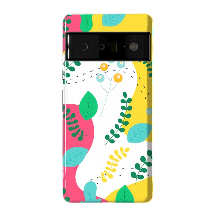 Pixel 6 Pro StrongFit ABSTRACT FLORAL PATTERN 3  by MALLIKA