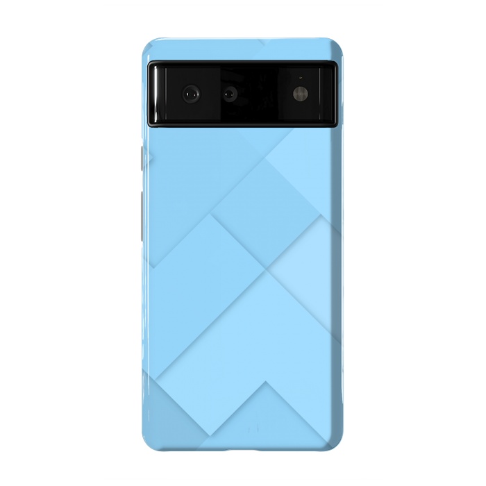 Pixel 6 StrongFit blue shade blocks  by MALLIKA