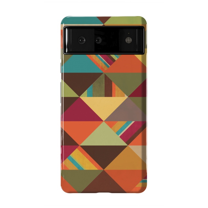 Pixel 6 StrongFit Autumn Triangles by Noonday Design