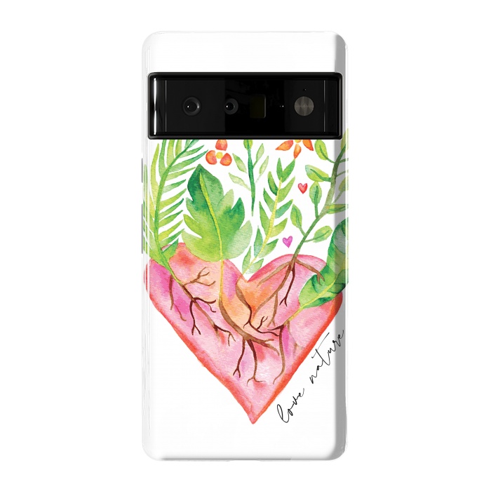 Pixel 6 Pro StrongFit Greenies Love by Pom Graphic Design