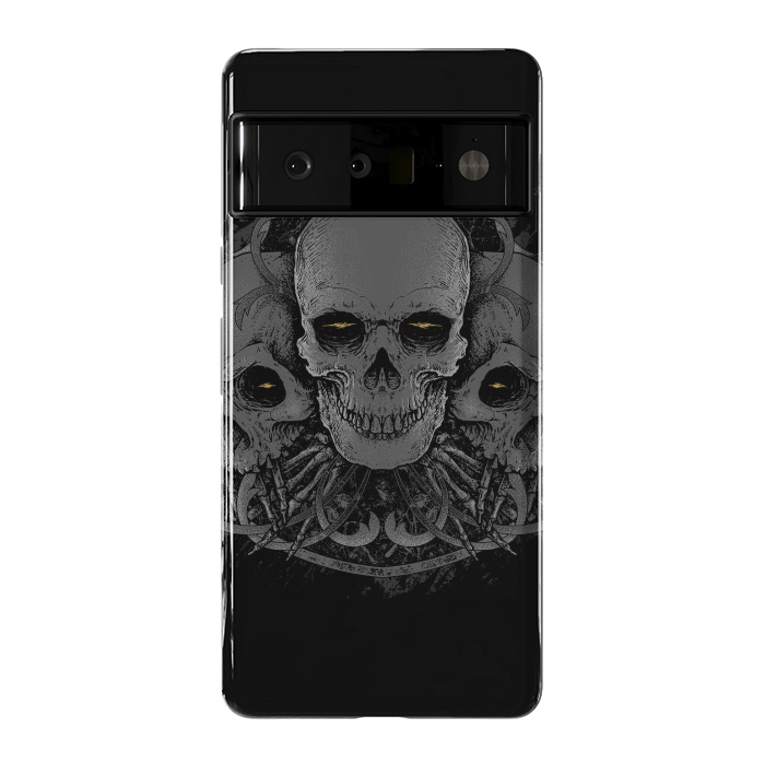 Pixel 6 Pro StrongFit 3 Skull by Afif Quilimo