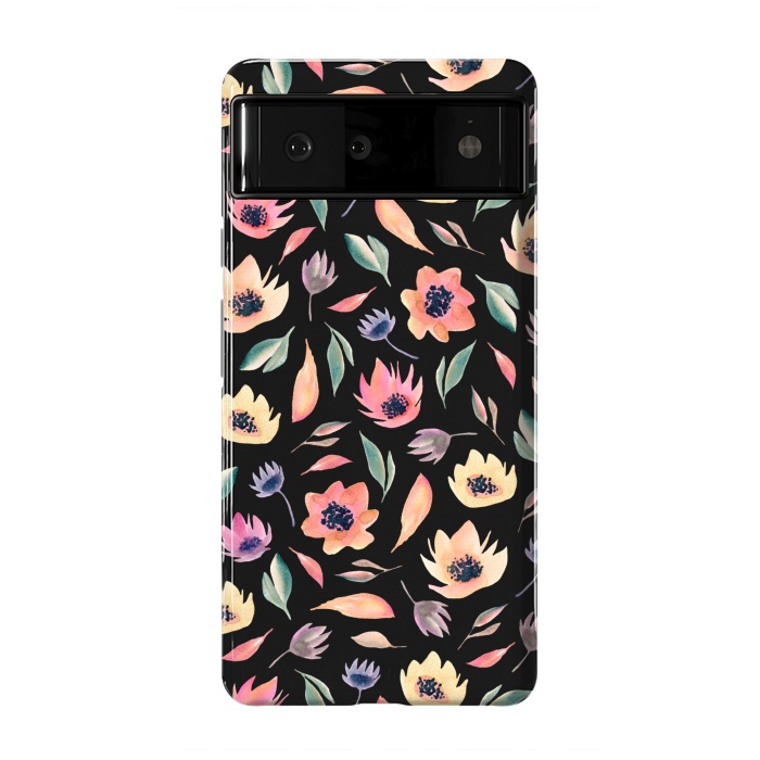 Pixel 6 StrongFit Floral pattern by Julia Badeeva