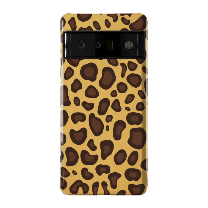 Pixel 6 Pro StrongFit animal print leopard by haroulita