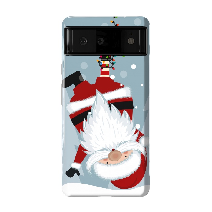 Pixel 6 StrongFit funny santa claus xmas by haroulita