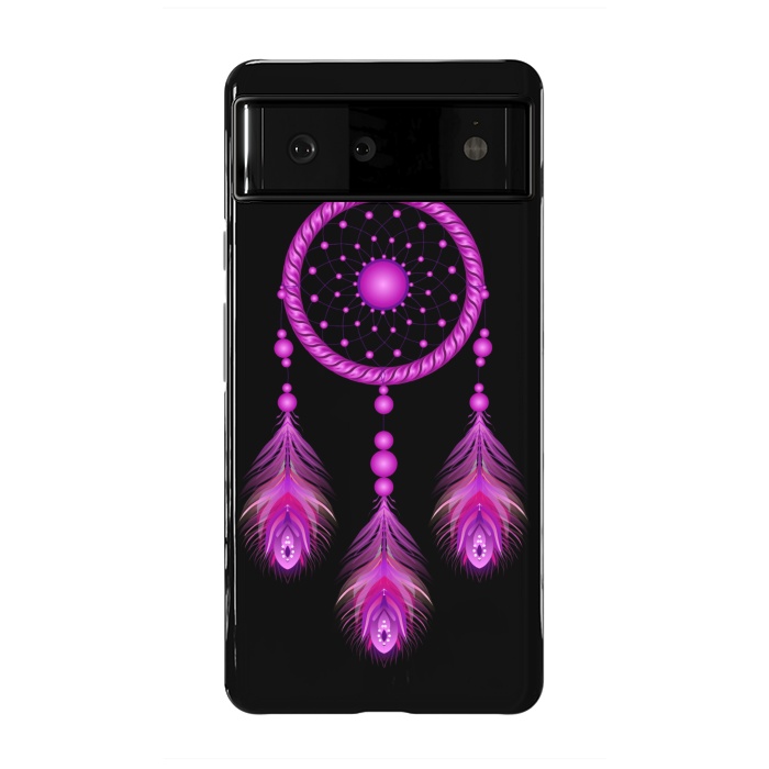Pixel 6 StrongFit Pink dream catcher  by Winston
