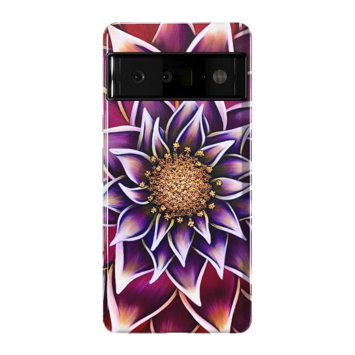 Pixel 6 Pro StrongFit Gilded Dahlia by Denise Cassidy Wood