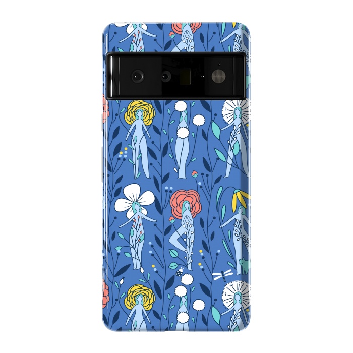 Pixel 6 Pro StrongFit Springtime floral women design by Anna Alekseeva