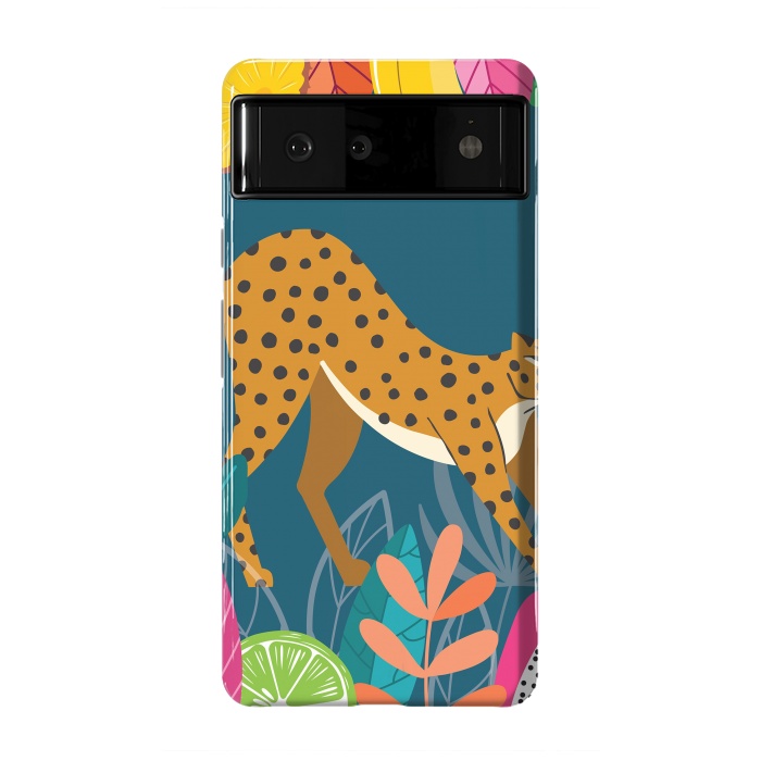 Pixel 6 StrongFit Cheetah stretching in the wild by Jelena Obradovic