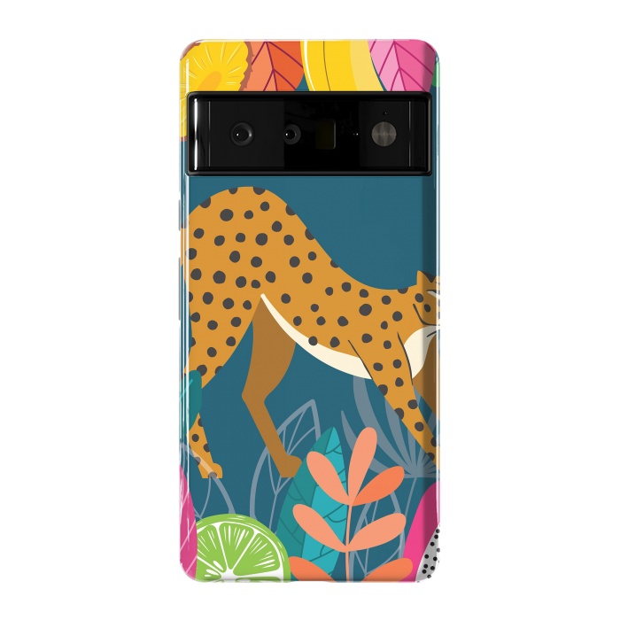 Pixel 6 Pro StrongFit Cheetah stretching in the wild by Jelena Obradovic