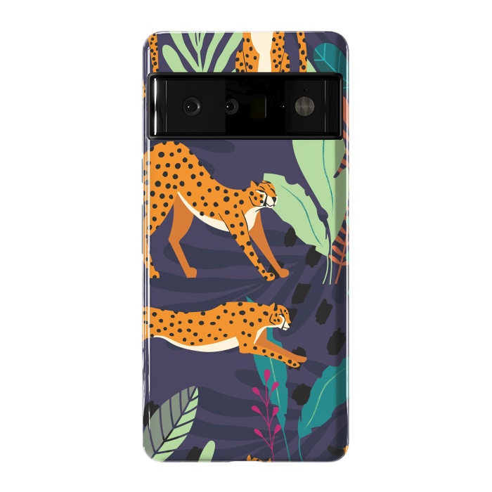 Pixel 6 Pro StrongFit Cheetah pattern 02 by Jelena Obradovic