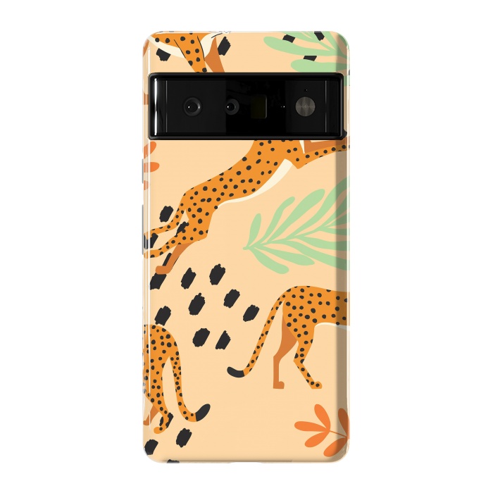 Pixel 6 Pro StrongFit Cheetah pattern 07 by Jelena Obradovic