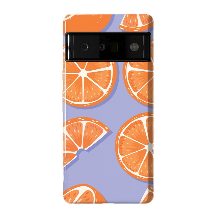 Pixel 6 Pro StrongFit Orange pattern 08 by Jelena Obradovic