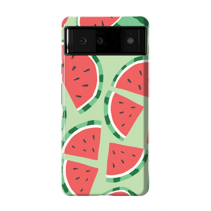 Pixel 6 StrongFit Watermelon pattern 01 by Jelena Obradovic