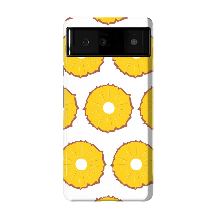 Pixel 6 StrongFit Pineapple pattern 01 by Jelena Obradovic