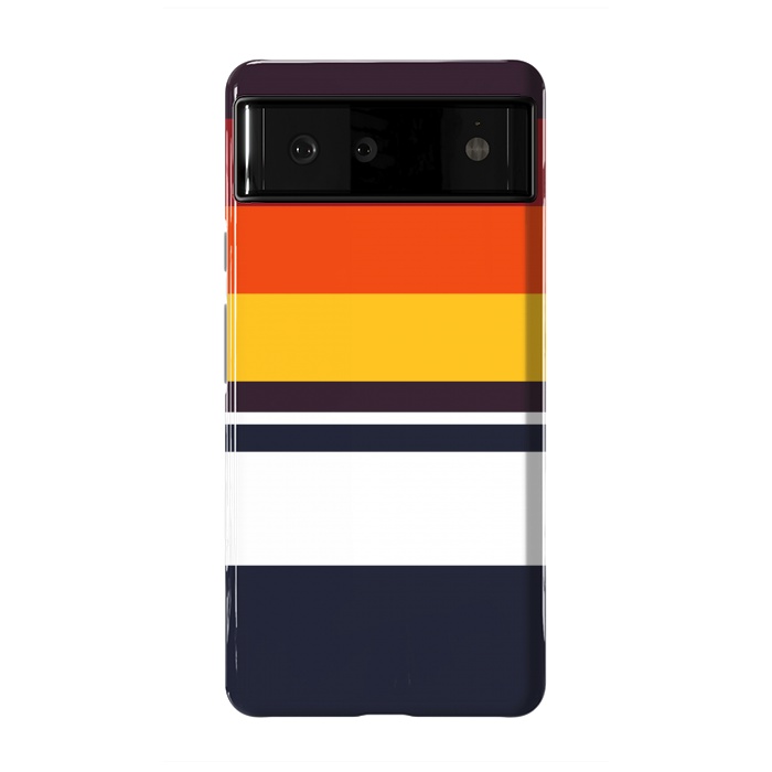 Pixel 6 StrongFit Sunset Retro by TMSarts