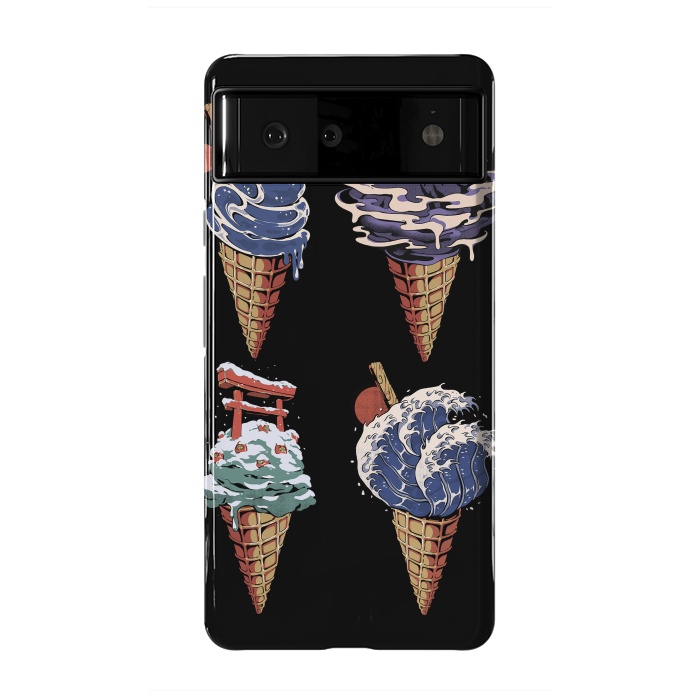 Pixel 6 StrongFit Japanese Ice Creams by Ilustrata
