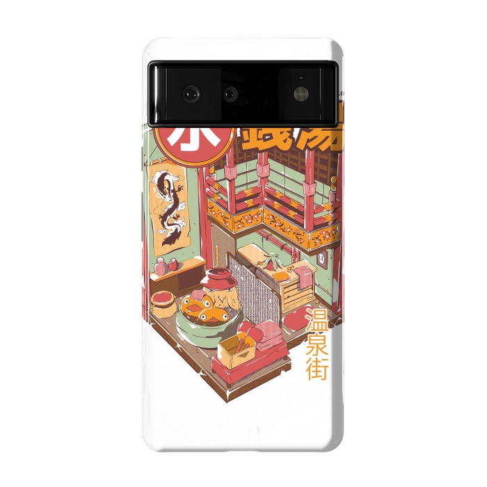 Pixel 6 StrongFit Bath House by Ilustrata