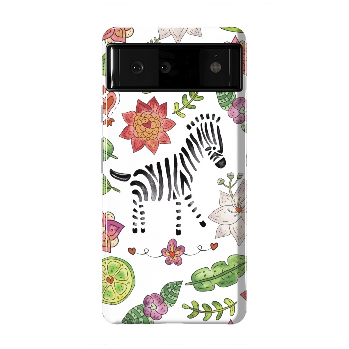 Pixel 6 StrongFit Safari Heartland by Pom Graphic Design