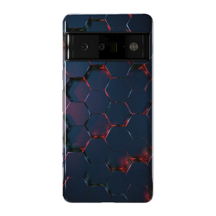 Pixel 6 Pro StrongFit Hexagons  by Winston