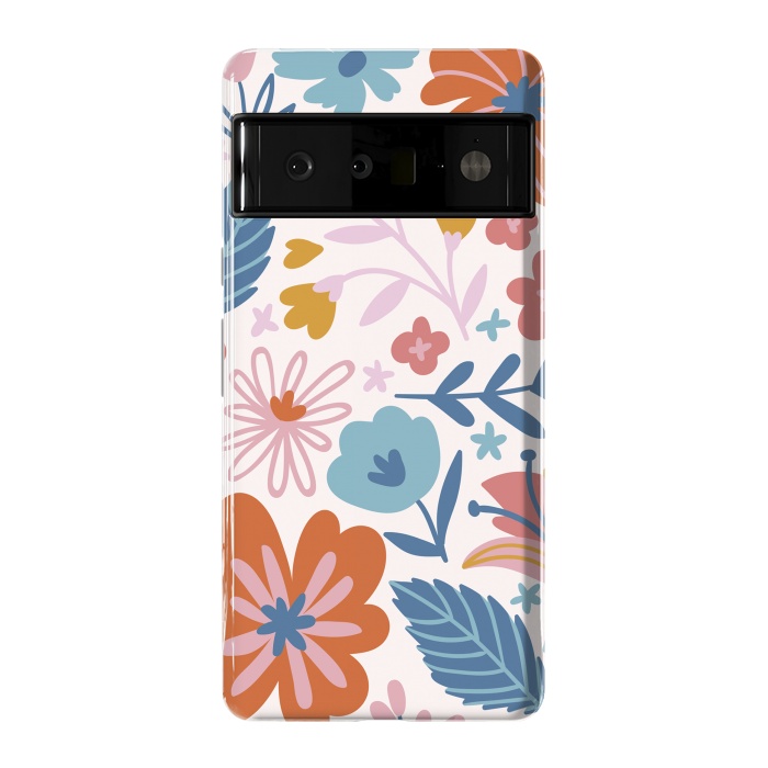 Pixel 6 Pro StrongFit Floral Pattern XI by ArtsCase