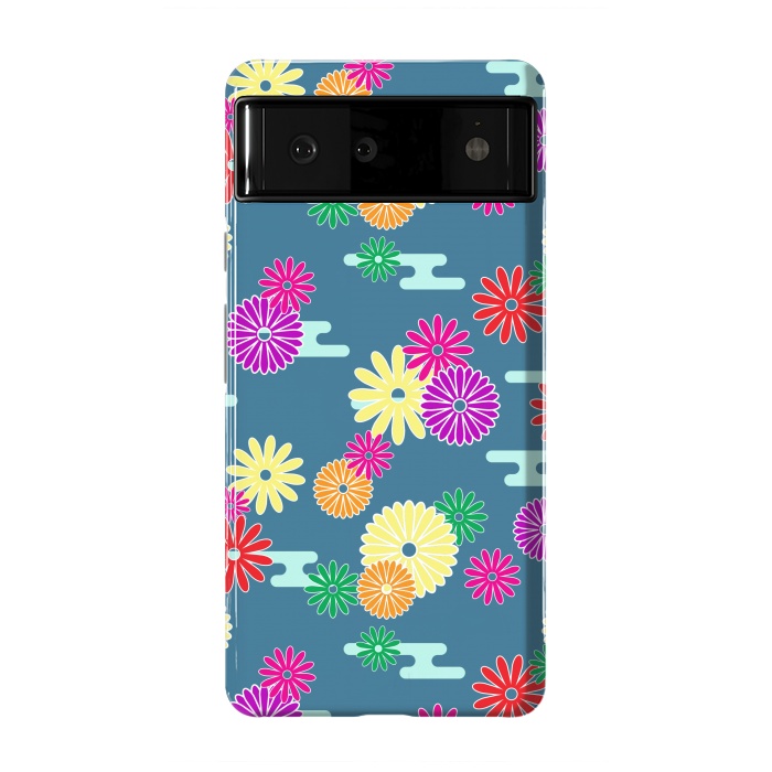 Pixel 6 StrongFit Flower Objects by ArtsCase