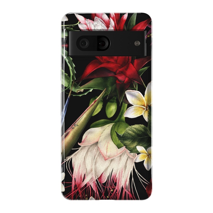 Pixel 7 StrongFit Tropical Design Flowers 000 by ArtsCase