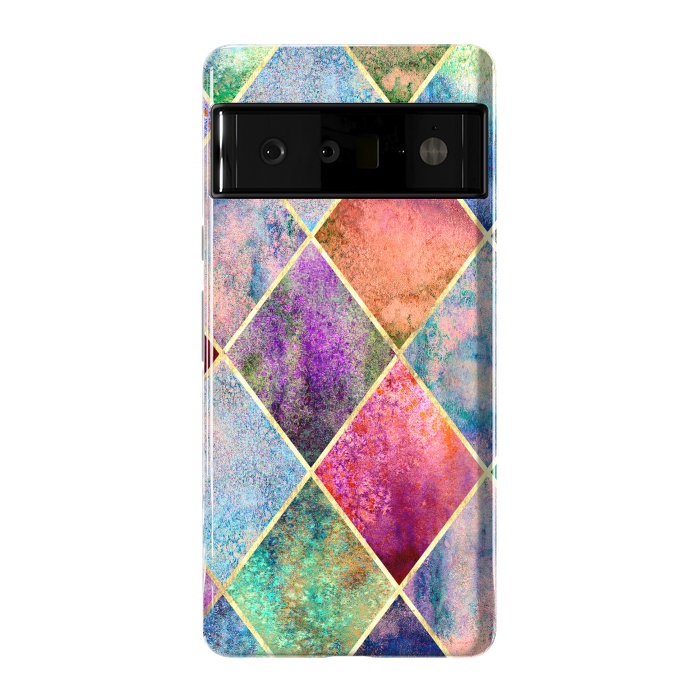 Pixel 6 Pro StrongFit Plancha Geométrica Abstracta by ArtsCase