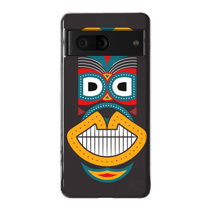 Pixel 7 StrongFit Colorful Tikki by TMSarts