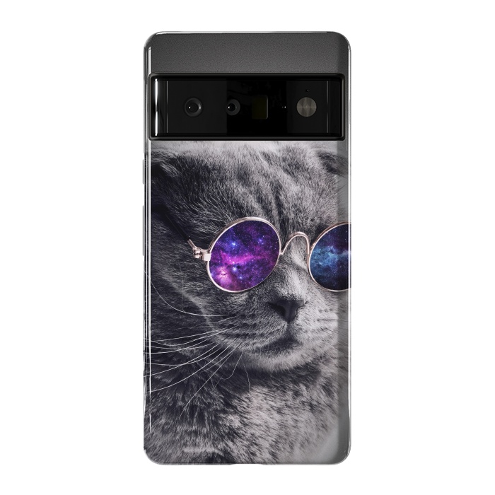 Pixel 6 Pro StrongFit Cat wearing sunglasses  by Winston