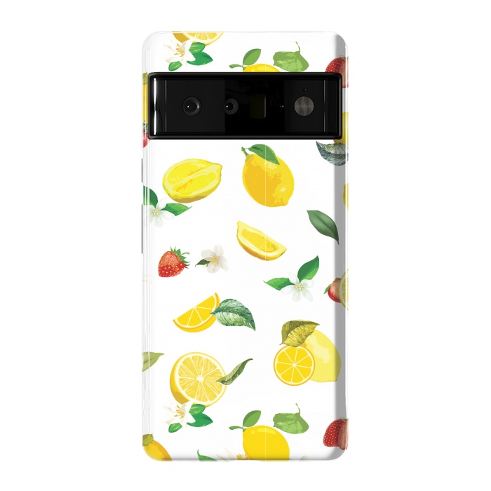 Pixel 6 Pro StrongFit Lemon & Strawberry by Bledi