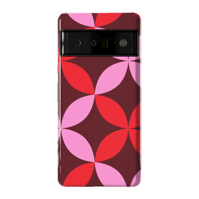 Pixel 6 Pro StrongFit red pink floral  by Winston
