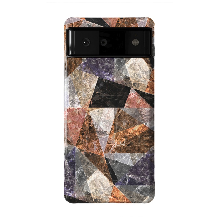 Pixel 6 StrongFit Marble Texture G428 by Medusa GraphicArt