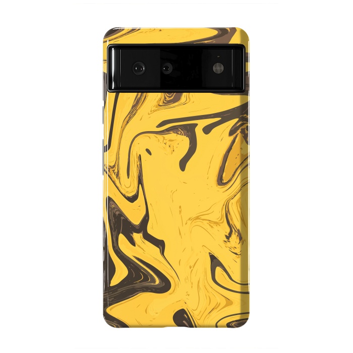 Pixel 6 StrongFit Yellowest Abstract by Creativeaxle
