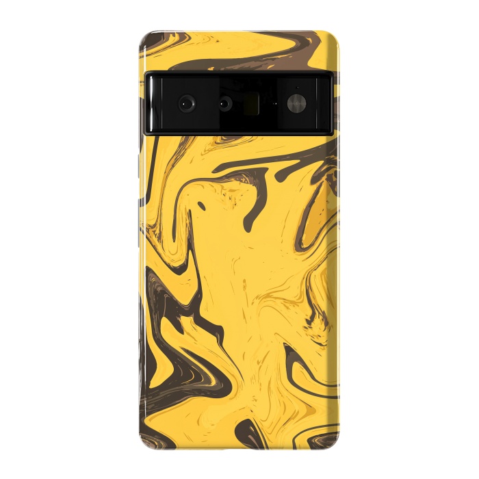 Pixel 6 Pro StrongFit Yellowest Abstract by Creativeaxle