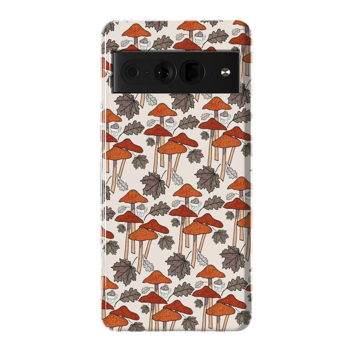 Pixel 7 Pro StrongFit Autumn Mushrooms  by Steve Wade (Swade)