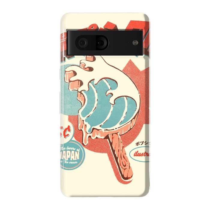 Pixel 7 StrongFit Great Wave Ice Pop by Ilustrata