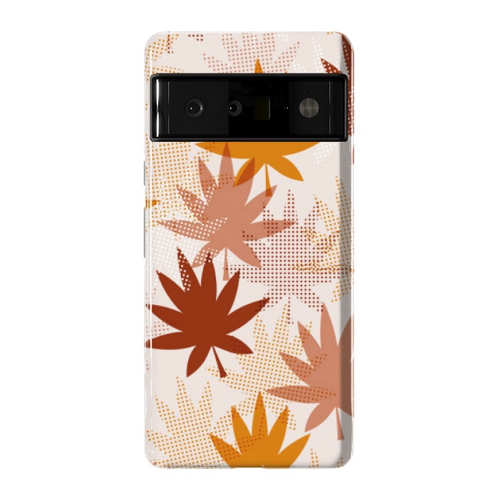 Pixel 6 Pro StrongFit leaves pattern autumn by MALLIKA