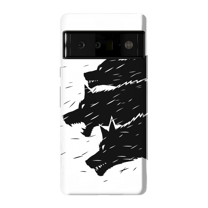 Pixel 6 Pro StrongFit Three Wolves by Alberto
