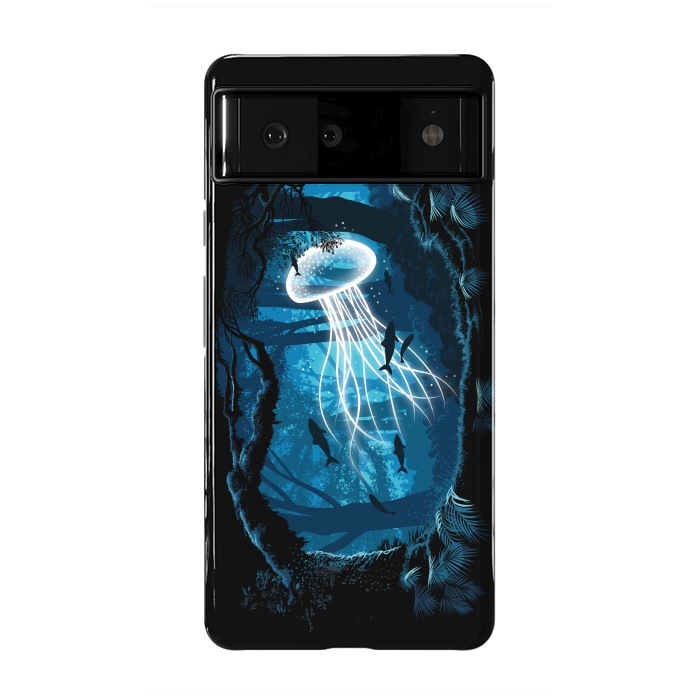 Pixel 6 StrongFit Jelly Fish Forest by Alberto