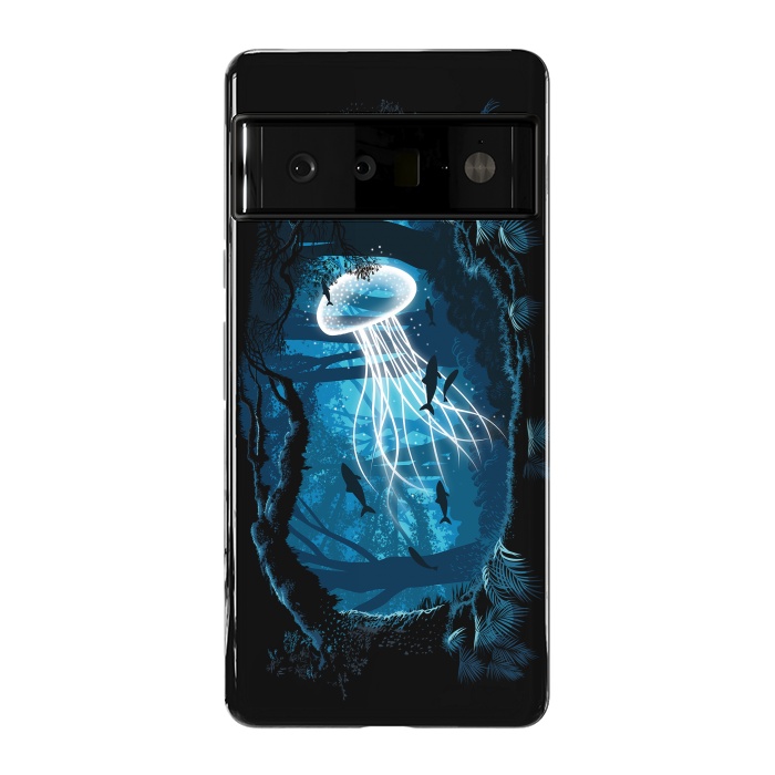 Pixel 6 Pro StrongFit Jelly Fish Forest by Alberto