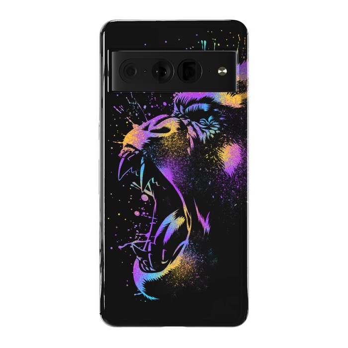 Pixel 7 Pro StrongFit Gorilla colorful by Alberto