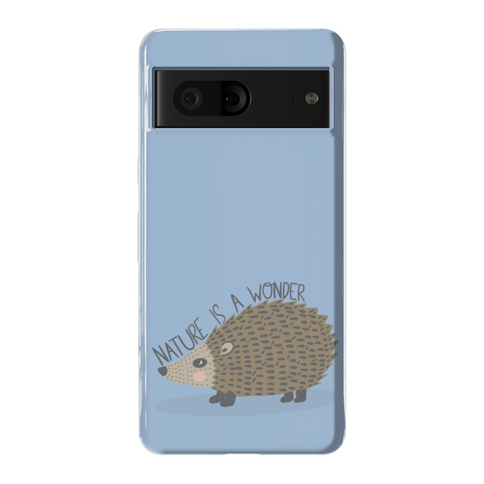 Pixel 7 StrongFit Nature is a Wonder Hedgehog  by Edith May