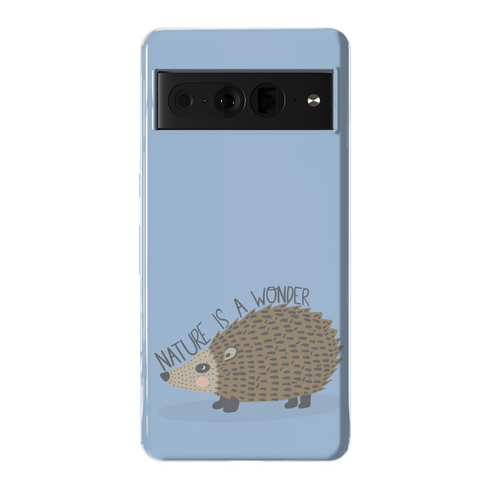 Pixel 7 Pro StrongFit Nature is a Wonder Hedgehog  by Edith May
