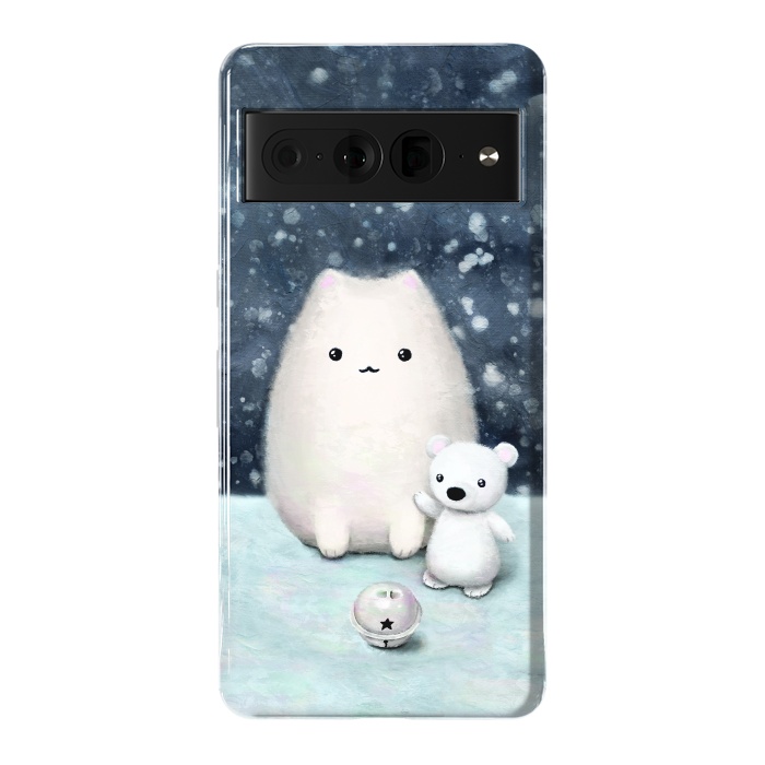 Pixel 7 Pro StrongFit Winter cat by Laura Nagel