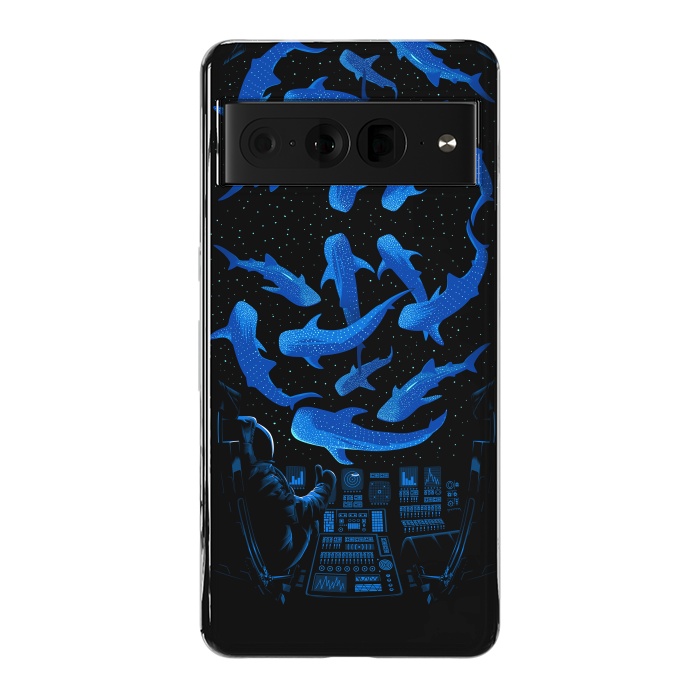 Pixel 7 Pro StrongFit Astronaut Killer Whale by Alberto
