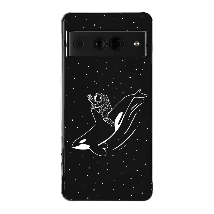 Pixel 7 Pro StrongFit Killer Whale Astronaut by Alberto