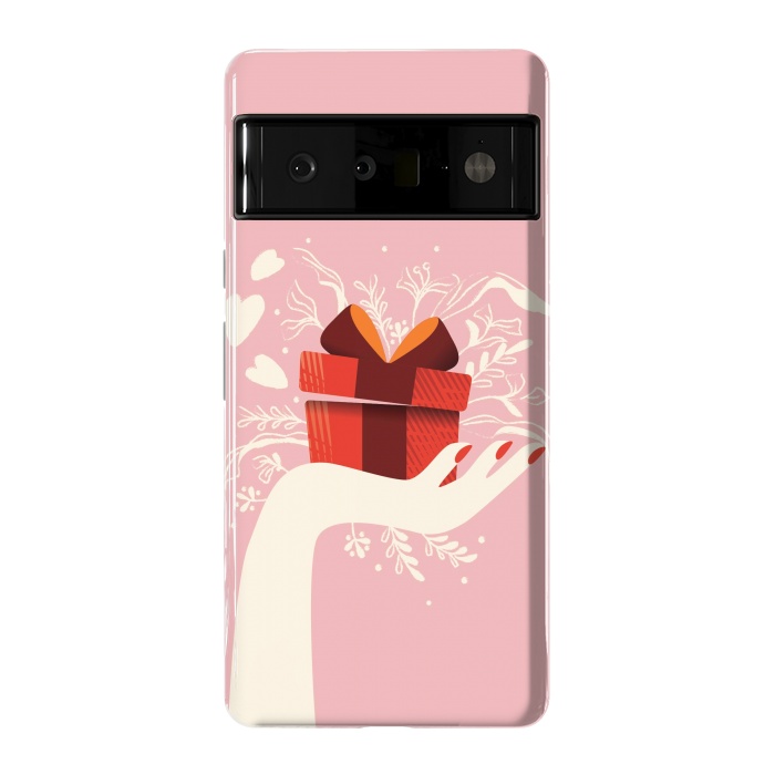 Pixel 6 Pro StrongFit Love gift, Happy Valentine's Day by Jelena Obradovic